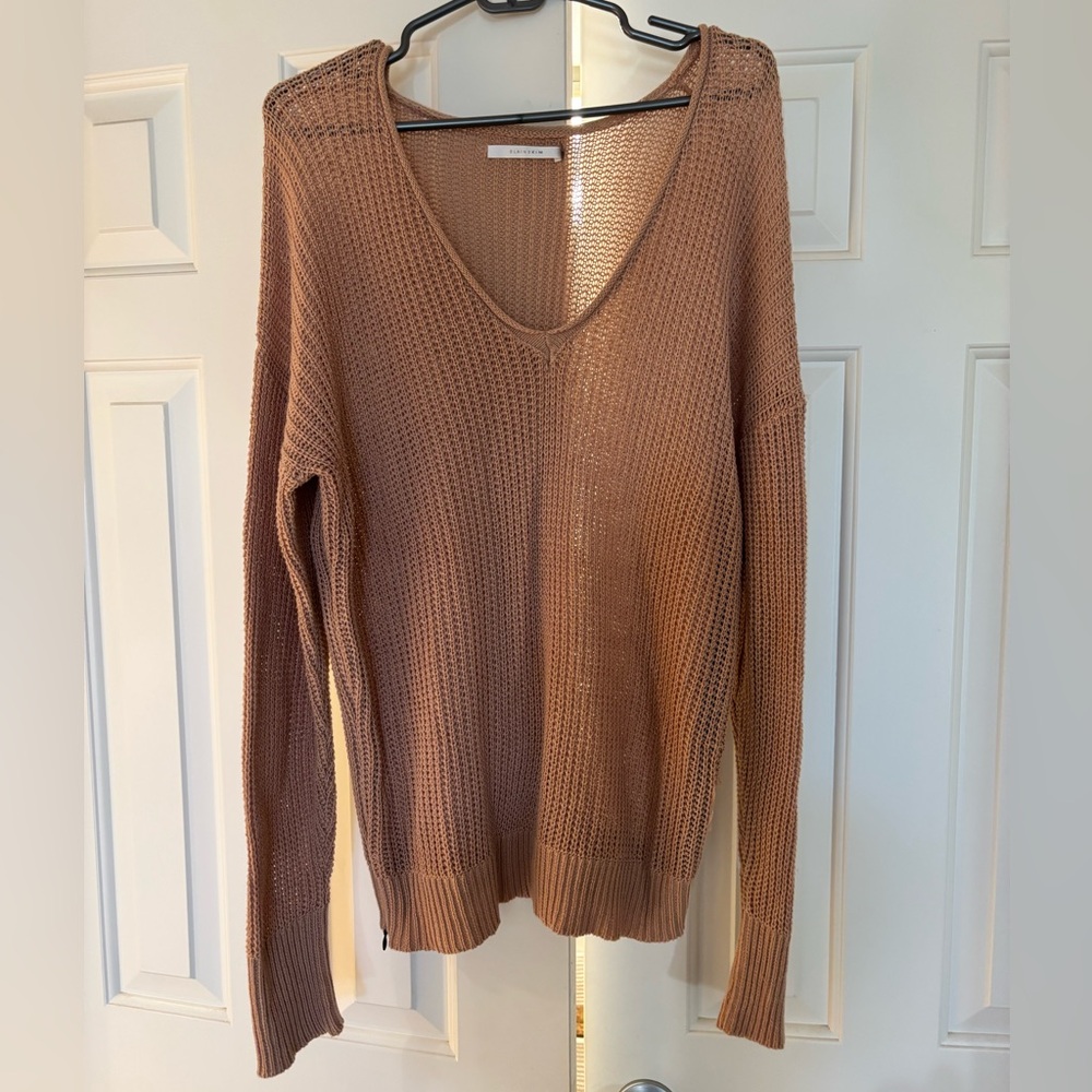 Elaine Kim loose knit oversize sweater- Size S